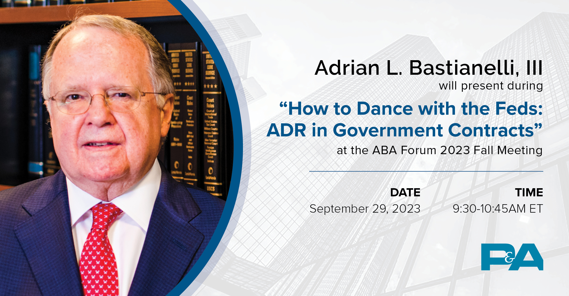 ABA Forum 2023 Fall Meeting How to Dance with the Feds ADR in